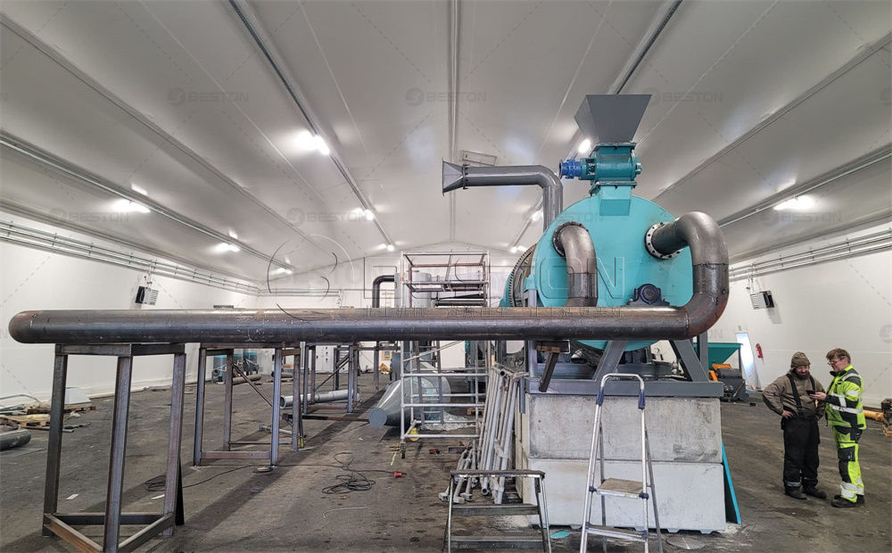 BST-10型号芬蘭木屑炭化設備