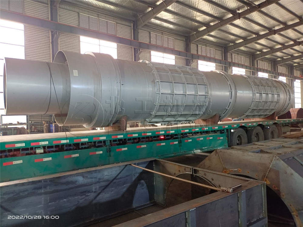 伊朗連續式炭化爐發貨