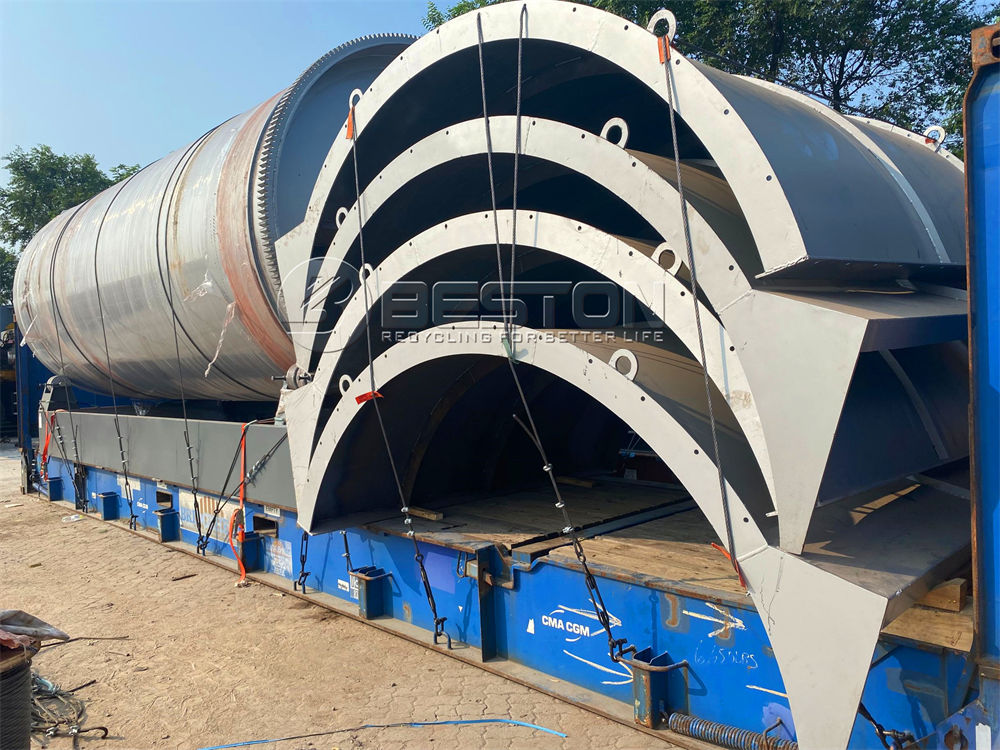 BLL-16連續式油泥處理設備發往烏幹達